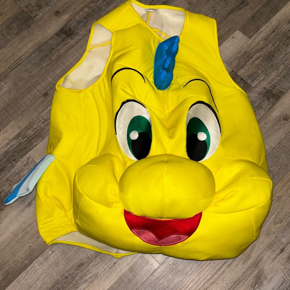 Flounder Adult Costume! Little Mermaid